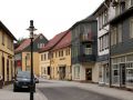 Friedrichroda im Thüringer Wald - ein Blick in die Marktstrasse