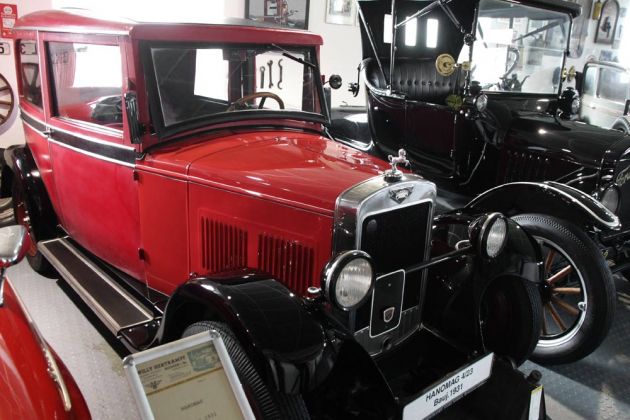 Ein Hanomag 4/23 des Baujahres 1931 - Automuseum Nossen
