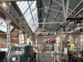 Sächsisches Industriemuseum Chemnitz - der Wanderer W 23, historische Maschinen und der Turm mit DKW-Oldtimern