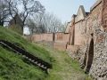 Kamień Pomorski, Cammin in Pommern - die historische Stadtmauer zum Camminer Bodden