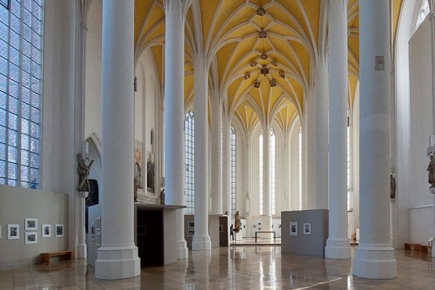 Landshut an der Isar - der Innenraum der Heiliggeistkirche Landshut an der Isar - der Innenraum der Heiliggeistkirche