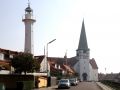 Dänemark, Ostseeinsel Bornholm - der Leuchtturm Rønne Bagfyr des Baujahres 1880