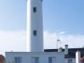 Frankreich, Bretagne - Phare de Port Maria im Süden der Halbinsel Quiberon  -  Bauzeit Ende des 19. Jahrhunderts, Höhe 25 Meter