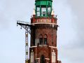Deutschland, Bremerhaven - der Simon Loschen Turm, das 39,9 Meter hohe Bremerhaven Oberfeuer -1853 bis 1855 im Stil norddeutscher Backsteingotik erbaut