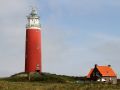 Niederlande, Nordspitze der Nordseeinsel Texel - der 47 Meter hohe Leuchtturm Eierland des Baujahres 1864 