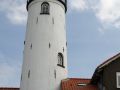 Niederlande, Vuurtoren van Urk am Ijsselmeer - der 18,5 Meter hohe Leuchtturm in Urk der Bauzeit 1844 bis 1845