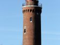 Polnische Ostseeküste -  der Leuchtturm Gąski, ehemals Funkenhagen - Baujahr 1878, Höhe 41,2 m