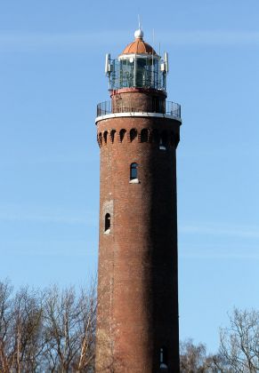 Polnische Ostseeküste - der Leuchtturm Gąski, ehemals Funkenhagen - Baujahr 1878, Höhe 41,2 m Polnische Ostseeküste - der Leuchtturm Gąski, ehemals Funkenhagen - Baujahr 1878, Höhe 41,2 m