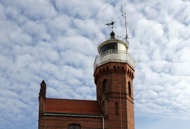 Polnische Ostseeküste - der Leuchtturm Ustka, früher Stolpmünde bzw. nach dem Dorf Pustamin benannt - Baujahr 1892 Polnische Ostseeküste - der Leuchtturm Ustka, früher Stolpmünde bzw. nach dem Dorf Pustamin benannt - Baujahr 1892