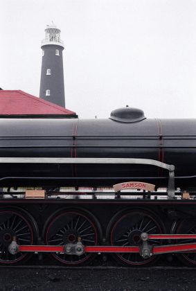 Großbritannien, Kent - Romney Marsh, das Old Dungeness LIghthouse am Ärmelkanal, Baujahr 1904, Höhe 44 Meter Großbritannien, Kent - Romney Marsh, das Old Dungeness LIghthouse am Ärmelkanal, Baujahr 1904, Höhe 44 Meter