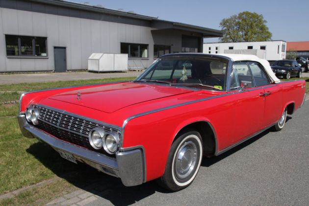 'Kennedy-Lincoln' - Lincoln Continental 86 4-door Convertible, Baujahr 1962 - V8-Motor, 7.571 ccm, 300 PS 'Kennedy-Lincoln' - Lincoln Continental 86 4-door Convertible, Baujahr 1962 - V8-Motor, 7.571 ccm, 300 PS
