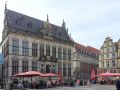Hansestadt Bremen, der Marktplatz - der Sch&uuml;tting, das Geb&auml;ude der Bremer Kaufmannschaft und Sitz der Hasndelskammer