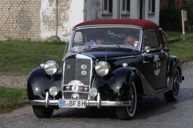 Mercedes Benz 170 S Cabriolet A, Bauzeit 1949 bis 1951 - Baureihe W 136 IV, 52 PS, 1.767 ccm Mercedes Benz 170 S Cabriolet A, Bauzeit 1949 bis 1951 - Baureihe W 136 IV, 52 PS, 1.767 ccm
