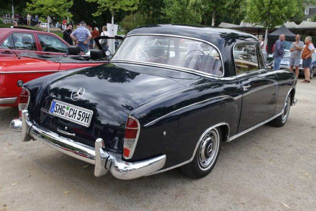 Mercedes-Benz 220 S Coupé, Bauzeit 1956 bis 1959 - Typ W 180 II Mercedes-Benz 220 S Coupé, Bauzeit 1956 bis 1959 - Typ W 180 II