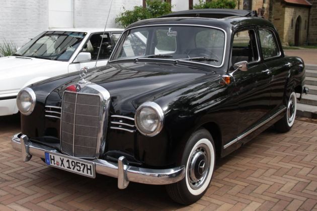 Mercedes-Benz 180 a der Bauzeit 1953 bis 1957, Typ W 120 - 1.767 ccm, 52 PS Mercedes-Benz 180 a der Bauzeit 1953 bis 1957, Typ W 120 - 1.767 ccm, 52 PS
