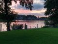 Schlossinsel Mirow - Abendstimmung am Mirower See
