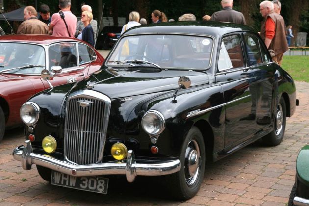 Ein Wolseley 4/44 der Bauzeit von 1953 bis 1966 - 1.250 ccm Vierzylinder mit 46 bhp Ein Wolseley 4/44 der Bauzeit von 1953 bis 1966 - 1.250 ccm Vierzylinder mit 46 bhp
