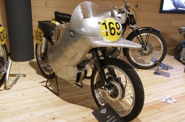 Top Mountain Motorcycle Museum - NSU R 11 Rennfox, Baujahr 1954 - 124 ccm, 18 PS, Fahrer Werner Haas Top Mountain Motorcycle Museum - NSU R 11 Rennfox, Baujahr 1954 - 124 ccm, 18 PS, Fahrer Werner Haas