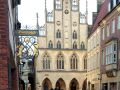 M&uuml;nster in Westfalen im Zentrum des M&uuml;nsterlands - das Rathaus am Prinzipalmarkt