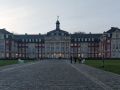 Das Schloss von M&uuml;nster in Westfalen, Sitz der Universit&auml;t am Schlossplatz