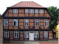 Nienburg/Weser - der im Jahre 1560 errichtete alte Posthof  in der Georgstra&szlig;e 22 - der ehemalige adlige Burgmannshof
