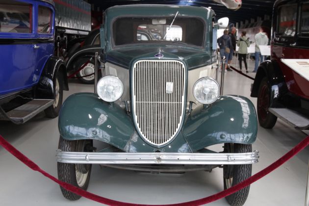 Ein Ford Köln Y 4/21, Baujahr 1933 - Oldtimer Museum Prora auf der Ostseeinsel Rügen Ein Ford Köln Y 4/21, Baujahr 1933 - Oldtimer Museum Prora auf der Ostseeinsel Rügen