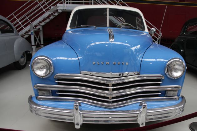 Plymouth Special Deluxe Coupé P 18, Modelljahr 1949 - Oldtimer Museum Prora auf Rügen Plymouth Special Deluxe Coupé P 18, Modelljahr 1949 - Oldtimer Museum Prora auf Rügen