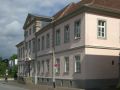 Paderborn in Ostwestfalen-Lippe - ein historisches Geb&auml;ude am Kamp/Ecke Kasseler Strasse