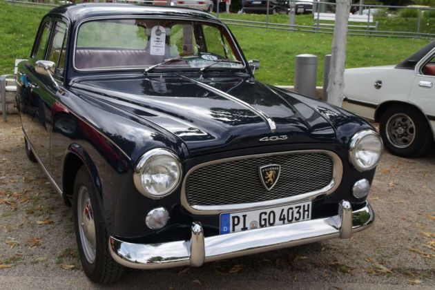 Peugeot 403 de Luxe Limousine, ab Baujahr 1960 Peugeot 403 de Luxe Limousine, ab Baujahr 1960