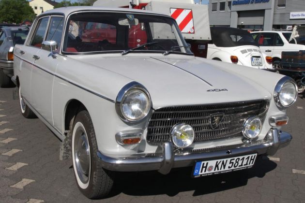 Peugeot 404 Berline, Bauzeit 1960 bis 1975 - 1.618 ccm Vierzylinder-Motor, 69 PS, 145 kmh Peugeot 404 Berline, Bauzeit 1960 bis 1975 - 1.618 ccm Vierzylinder-Motor, 69 PS, 145 kmh
