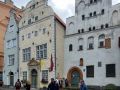 Rigas Altstadt - die Wohnhausgruppe 'Drei Brüder', die älteste Wohnanlage in Riga