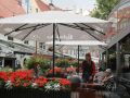 Der Biergarten Nekādu Problēmu an der Kalku iela in Rigas Altstadt