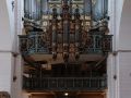 Eine Innenansicht des Doms von Riga mit der berühmten Orgel, 1853/1884 von Firma E.F. Walcker & Co. erstellt 