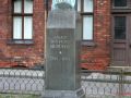 Riga, Lettlands Hauptstadt - das Denkmal für Johann Gottfried Herder auf dem Herder-Platz neben dem Dom von Riga