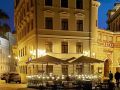 Die nächtliche Altstadt von Riga - der Domplatz mit dem Gutenbergs Hotel