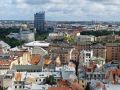 Riga von oben, der Ausblick vom Turm der Petrikirche nach Osten in Richtung Neustadt