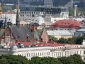 Rigas Neustadt von oben - das Grand Poet Hotel vor der Generalstaatsanwaltschaft