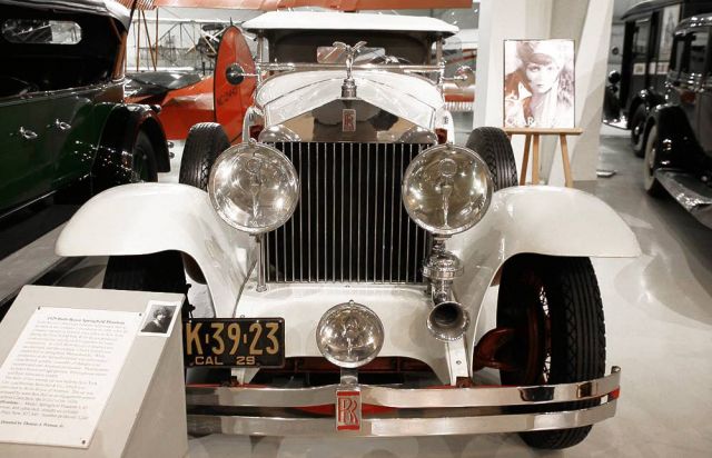 Rolls-Royce Phantom 'Springfield', Baujahr 1929 - Erstbesitz Schauspielerin Clara Bow - Owls Head Transportation Museum, Maine, USA Rolls-Royce Phantom 'Springfield', Baujahr 1929 - Erstbesitz Schauspielerin Clara Bow - Owls Head Transportation Museum, Maine, USA