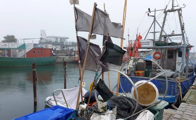 Die Hafenstadt Sassnitz auf der Ostseeinsel Rügen - der Stadthafen, Impressionen im Fischereihafen Die Hafenstadt Sassnitz auf der Ostseeinsel Rügen - der Stadthafen, Impressionen im Fischereihafen