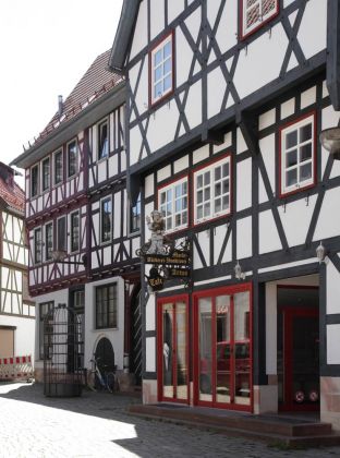 Schmalkalden am Rande des Thüringer Waldes - Fachwerkhäuser am Hofstadt Schmalkalden am Rande des Thüringer Waldes - Fachwerkhäuser am Hofstadt