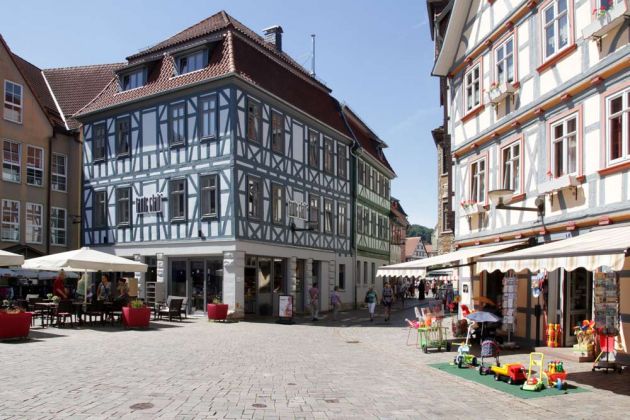 Schmalkalden am Rande des Thüringer Waldes - Fachwerkhäuser an der Salzbrücke Schmalkalden am Rande des Thüringer Waldes - Fachwerkhäuser an der Salzbrücke