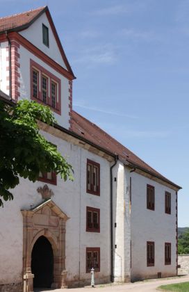 Schmalkalden am Rande des Thüringer Waldes - Schloss Wilhelmsburg, die südliche Fassade Schmalkalden am Rande des Thüringer Waldes - Schloss Wilhelmsburg, die südliche Fassade