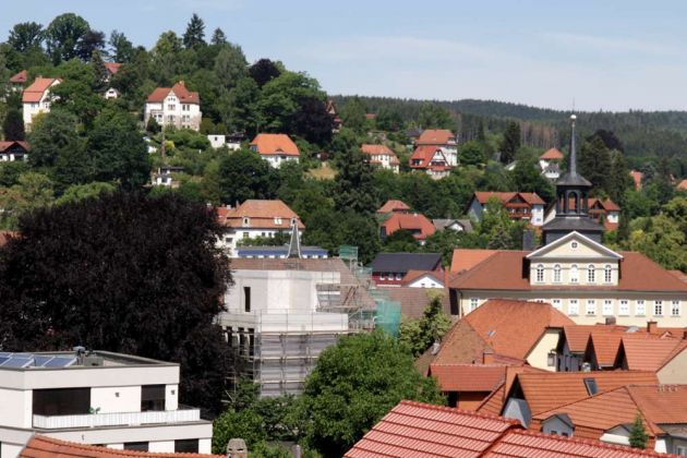 Schmalkalden am Rande des Thüringer Waldes - das Hospital, ehemaliges altes Krankenhaus Schmalkalden am Rande des Thüringer Waldes - das Hospital, ehemaliges altes Krankenhaus