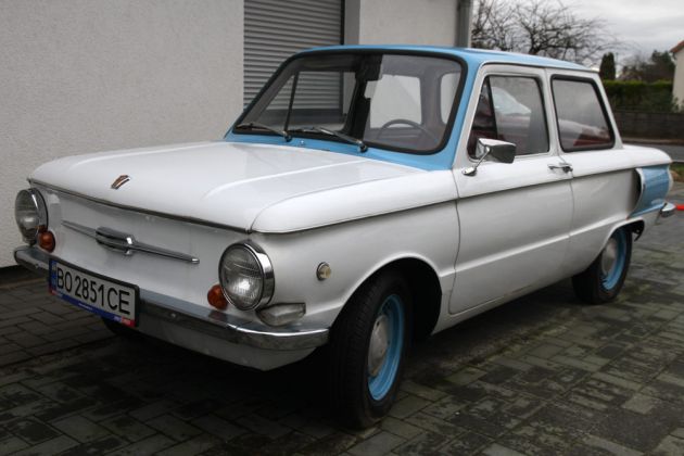 Ein Saporoshez 968 der Bauzeit 1971 bis 1994 - 1.196 ccm Heckmotor, 40 PS Ein Saporoshez 968 der Bauzeit 1971 bis 1994 - 1.196 ccm Heckmotor, 40 PS