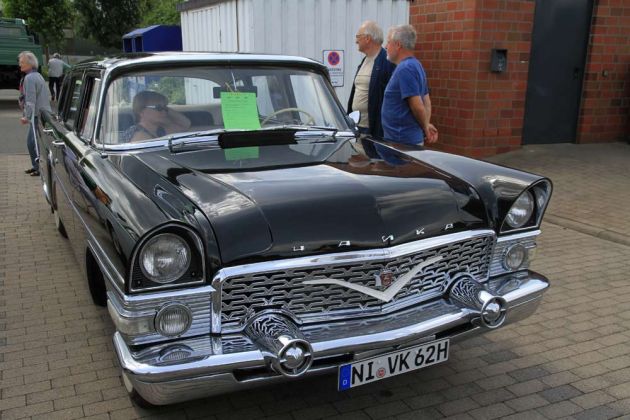 GAZ ZIM 13 'Tschaika', Bauzeit 1959 bis 1981 - 5,5-Liter V-Acht-OHV Motor, 195 PS GAZ ZIM 13 'Tschaika', Bauzeit 1959 bis 1981 - 5,5-Liter V-Acht-OHV Motor, 195 PS