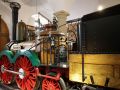 Verkehrsmuseum Dresden - die 'Saxonia', die erste in Deutschland gebaute Lokomotive - ein Nachbau