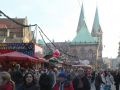 Hansestadt Bremen - der Weihnachtsmarkt am Platz Unser Lieben Frauen Kirchhof