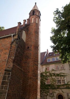 Lutherstadt Wittenberg - die Fronleichnamskapelle neben der Stadtkirche Lutherstadt Wittenberg - die Fronleichnamskapelle neben der Stadtkirche